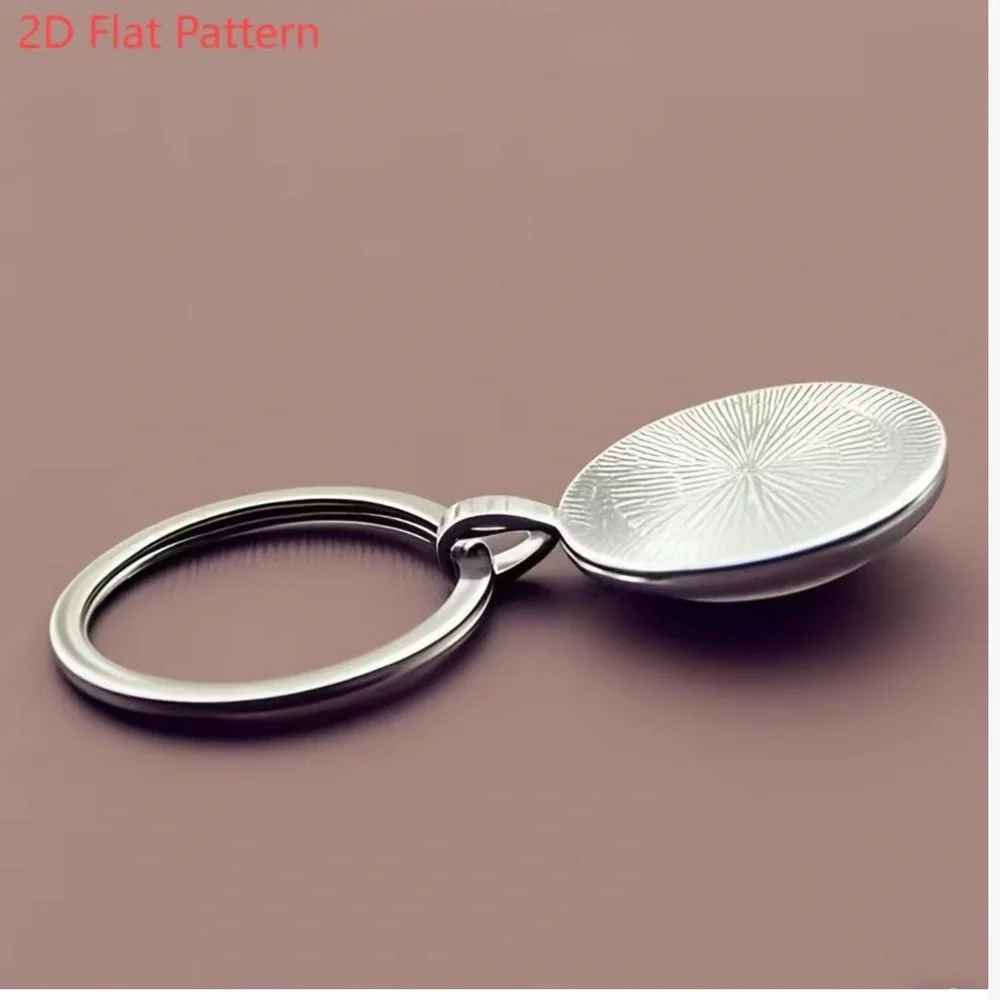 Spartan 2D Flat Retro Knight Keychain - Ancient Greek Warrior Spartan Car NEW#3